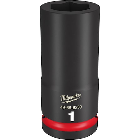 Milwaukee Tool SHOCKWAVE Impact Duty? 3/4"Drive 1" Deep 6 Point Socket 49-66-6339